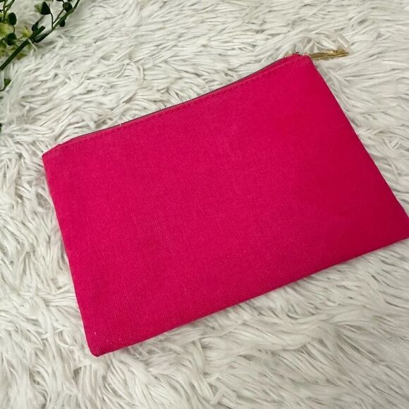 Lancome 2 piece lot Makeup Cosmetic zip organizer‎ Pouch Bags lavender pink NEW - Picture 2 of 9